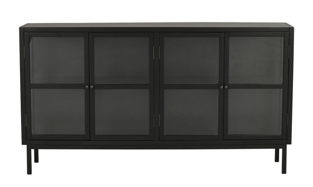 Sideboard 4-D svart