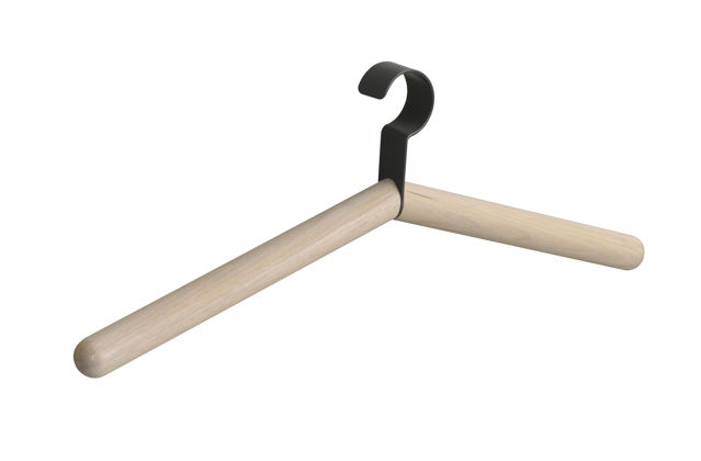 Galge vitpigmenterad ek/svart metall
