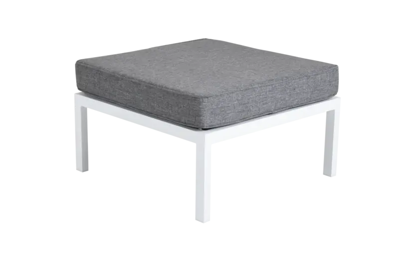 Weldon fotpall Vit/Grå, en produkt av hög kvalitet till bra pris från Ulfåsa möbler