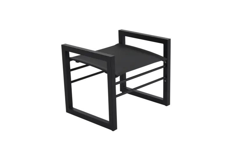 Vevi fotpall Svart/grå, en produkt av hög kvalitet till bra pris från Ulfåsa möbler