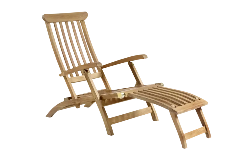 Däckstol teak 150 x 61 cm