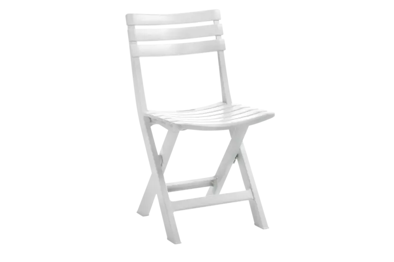 Fällstol vit