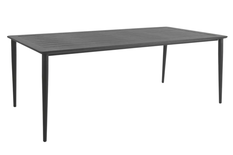 Matbord antracit 200×98 cm
