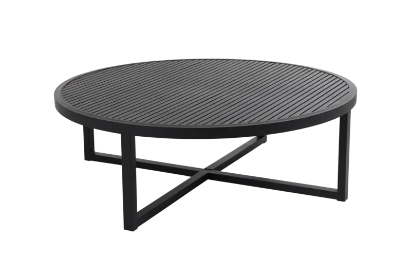 Soffbord Ø 100 H40 cm, svart