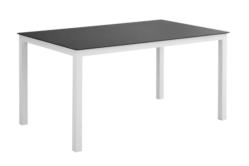 Matbord vit 150×90 cm