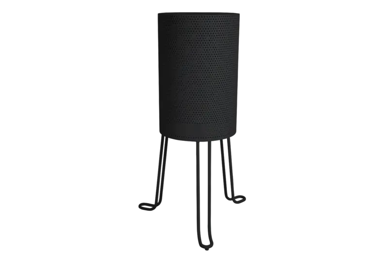 Lampa Ø 40 H110 cm, svart