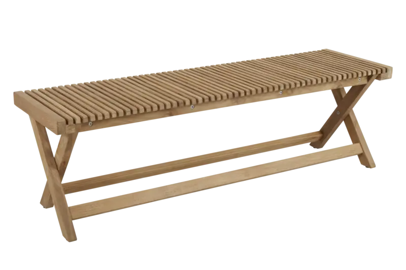 Bänk teak 140 cm
