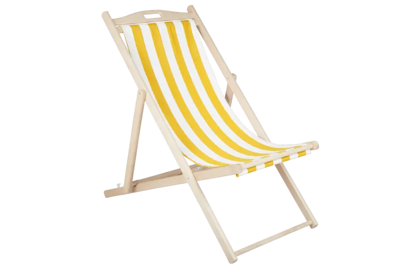 Strandstol natur gulvit