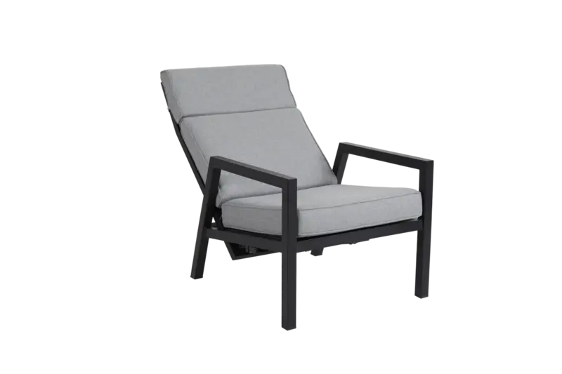 Belfort positionsfåtölj Svart/Pearl Grey, en produkt av hög kvalitet till bra pris från Ulfåsa möbler