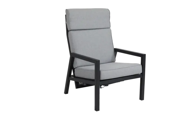 Belfort positionsfåtölj Svart/Pearl Grey, en produkt av hög kvalitet till bra pris från Ulfåsa möbler
