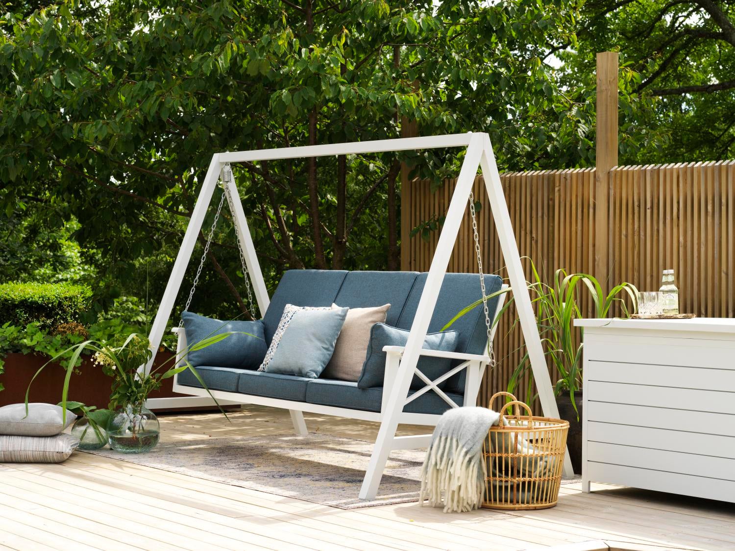 Amarante matta Ljusblå/grå, en produkt av hög kvalitet till bra pris från Ulfåsa möbler