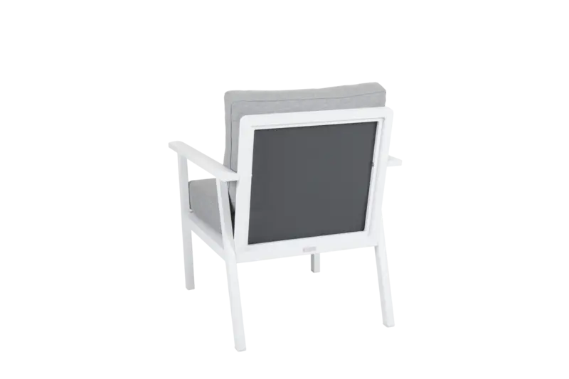 Samvaro High fåtölj Vit/Pearl grey, en produkt av hög kvalitet till bra pris från Ulfåsa möbler