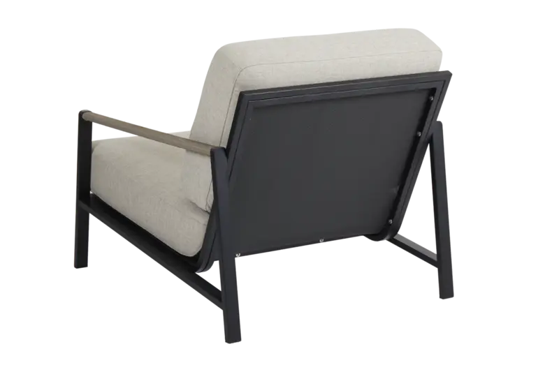 Lyra fåtölj Svart/Sand, en produkt av hög kvalitet till bra pris från Ulfåsa möbler