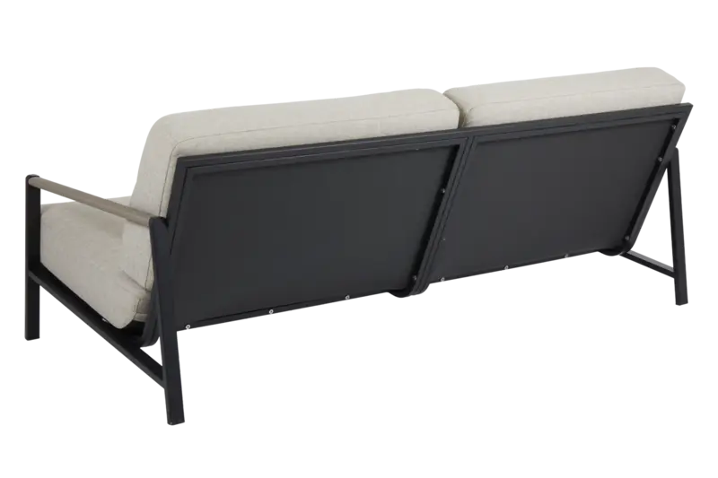 Lyra 2,5-sits soffa Svart/Sand, en produkt av hög kvalitet till bra pris från Ulfåsa möbler