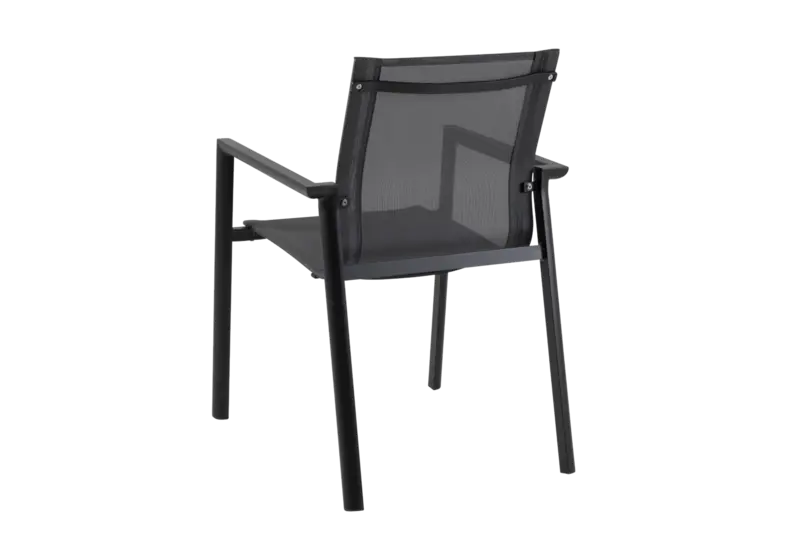 Delia karmstol Svart/svart, en produkt av hög kvalitet till bra pris från Ulfåsa möbler