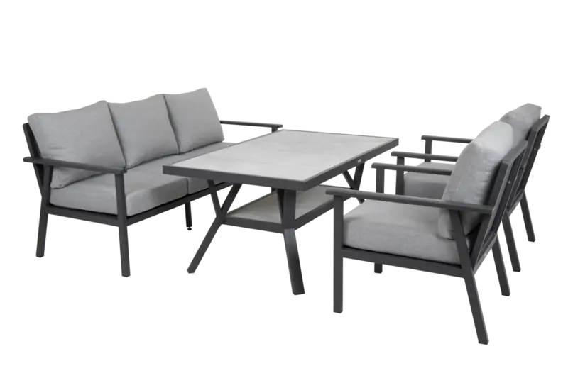 Samvaro High 3-sitssoffa Antracit/Pearl grey, en produkt av hög kvalitet till bra pris från Ulfåsa möbler