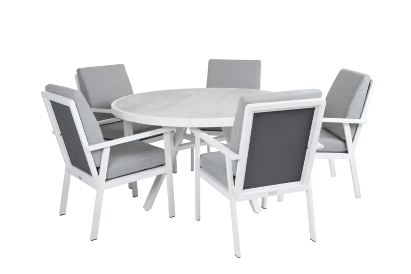 Samvaro karmstol Vit/Pearl grey, en produkt av hög kvalitet till bra pris från Ulfåsa möbler