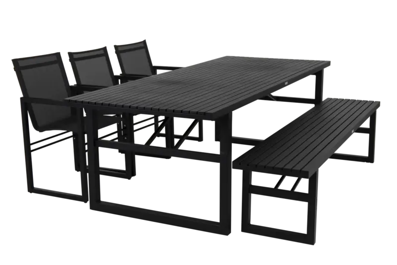 Vevi matbord Svart, en produkt av hög kvalitet till bra pris från Ulfåsa möbler