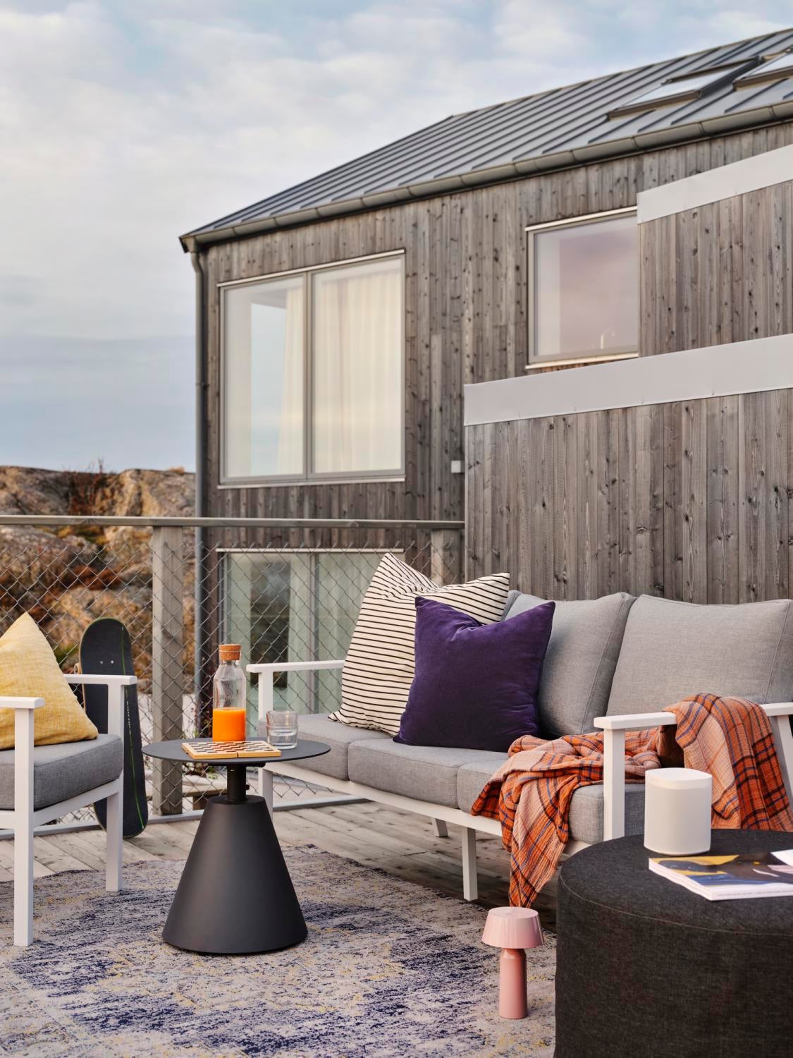 Amarante matta Ljusblå/grå, en produkt av hög kvalitet till bra pris från Ulfåsa möbler