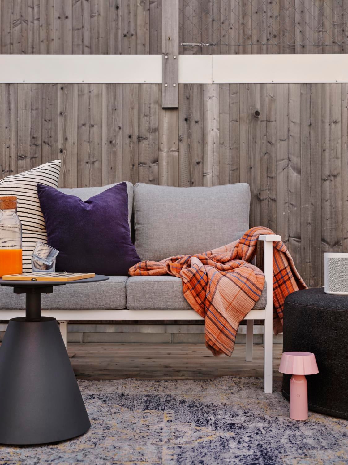 Amarante matta Ljusblå/grå, en produkt av hög kvalitet till bra pris från Ulfåsa möbler