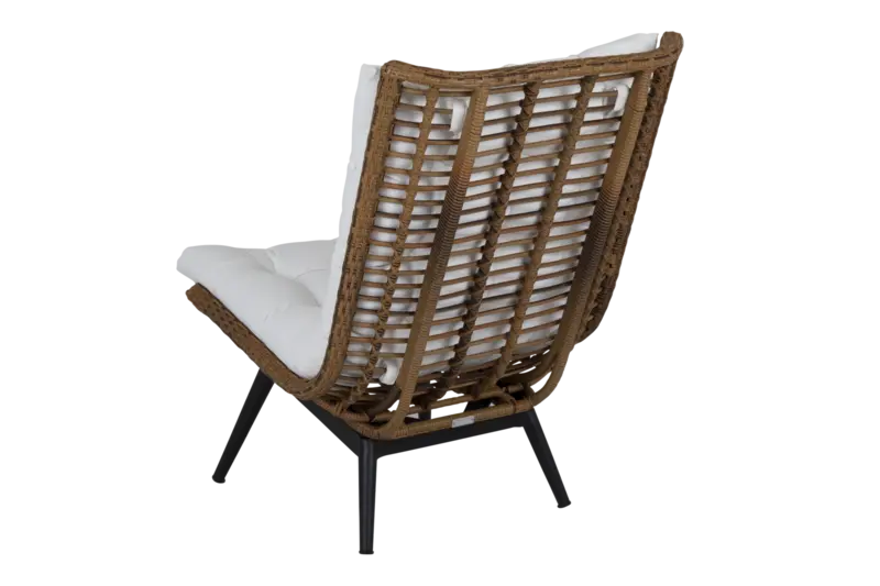 Covelo loungefåtölj Natur/vit, en produkt av hög kvalitet till bra pris från Ulfåsa möbler