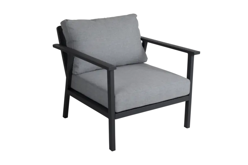 Samvaro Low fåtölj Antracit/Pearl grey, en produkt av hög kvalitet till bra pris från Ulfåsa möbler
