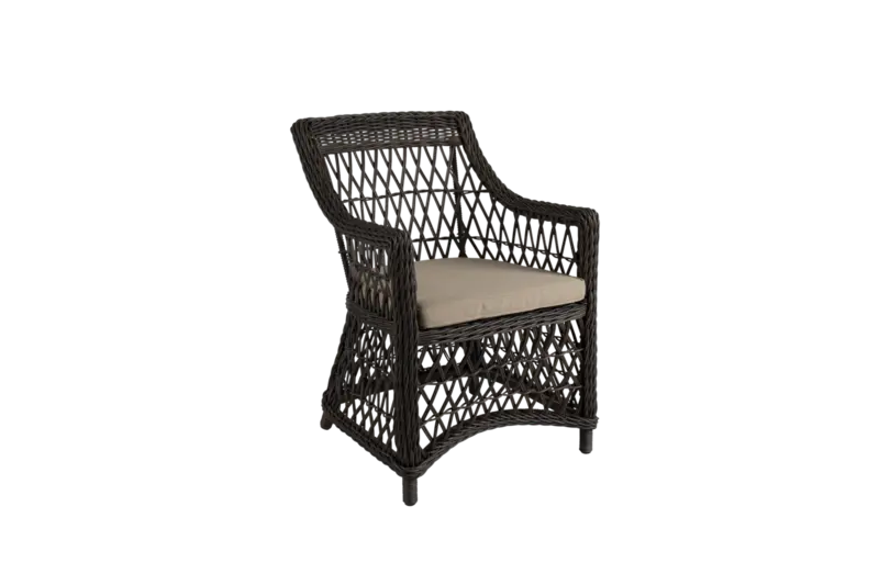 Beatrice karmstol Brun/beige, en produkt av hög kvalitet till bra pris från Ulfåsa möbler