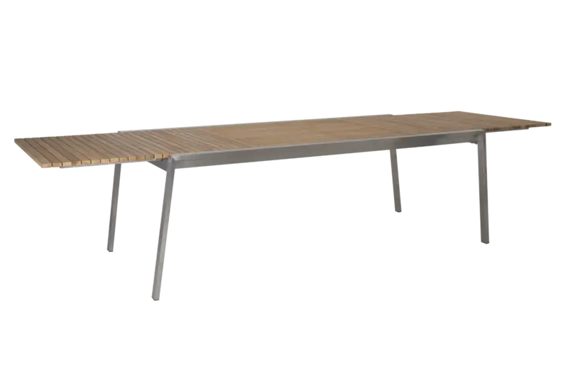 Naos matbord Rostfritt stål/teak, en produkt av hög kvalitet till bra pris från Ulfåsa möbler