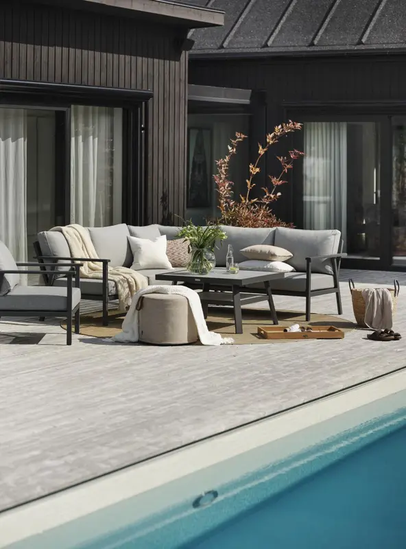 Samvaro Low hörn Antracit/Pearl grey, en produkt av hög kvalitet till bra pris från Ulfåsa möbler