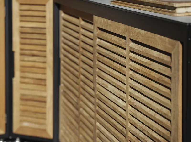 Fornax utekök Svart/teak, en produkt av hög kvalitet till bra pris från Ulfåsa möbler