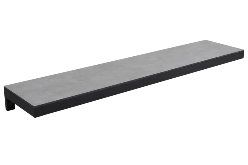 Fornax hylla Svart/grå, en produkt av hög kvalitet till bra pris från Ulfåsa möbler