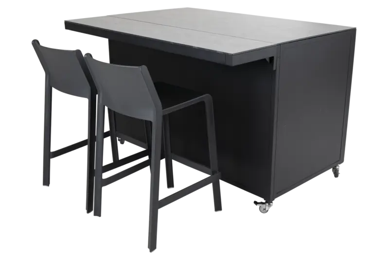 Fornax hylla Svart/grå, en produkt av hög kvalitet till bra pris från Ulfåsa möbler