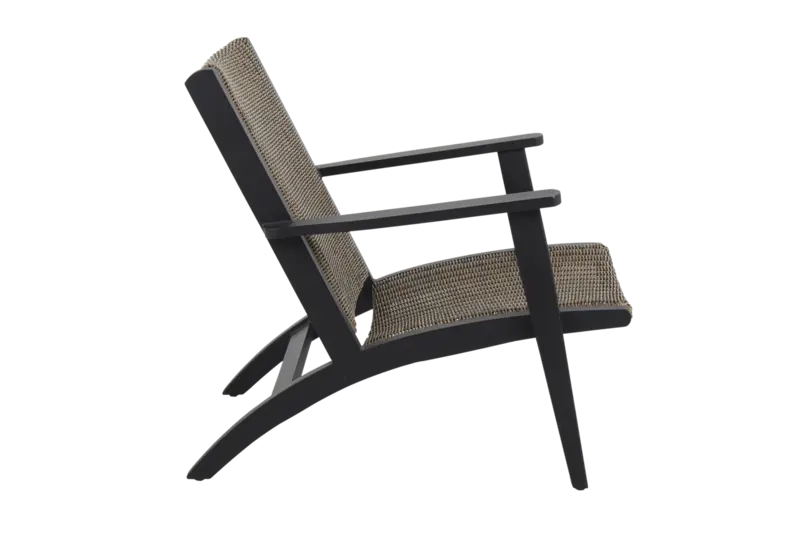 Kira loungefåtölj Svart/rustik, en produkt av hög kvalitet till bra pris från Ulfåsa möbler