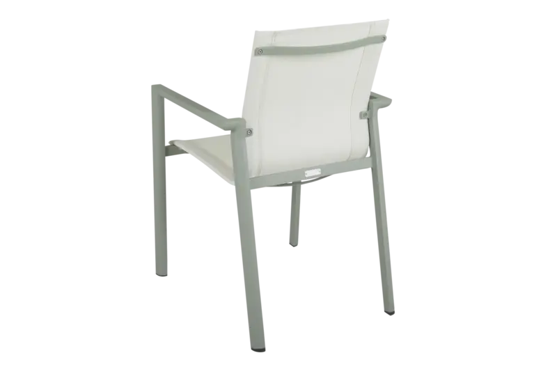 Delia karmstol Dusty green/Off-white, en produkt av hög kvalitet till bra pris från Ulfåsa möbler