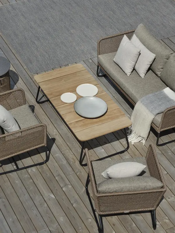 Nolli soffbord Svart/teak, en produkt av hög kvalitet till bra pris från Ulfåsa möbler