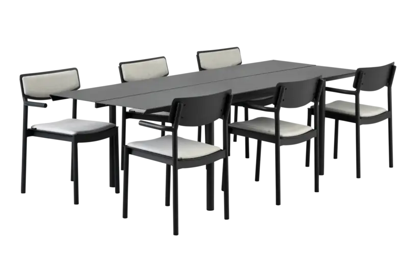 B45 matbord Antracit, en produkt av hög kvalitet till bra pris från Ulfåsa möbler