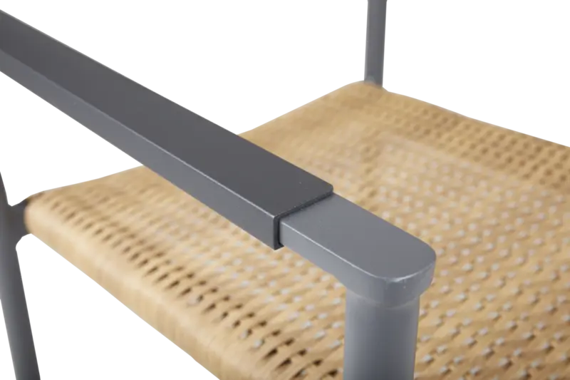 DK matstol Antracit/Natur, en produkt av hög kvalitet till bra pris från Ulfåsa möbler