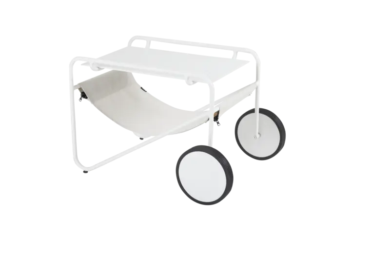 Poul Table sidobord Vit/Off-white, en produkt av hög kvalitet till bra pris från Ulfåsa möbler