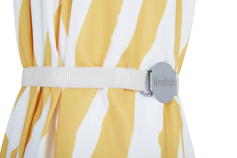 Gatsby parasoll Yellow Stripe, en produkt av hög kvalitet till bra pris från Ulfåsa möbler