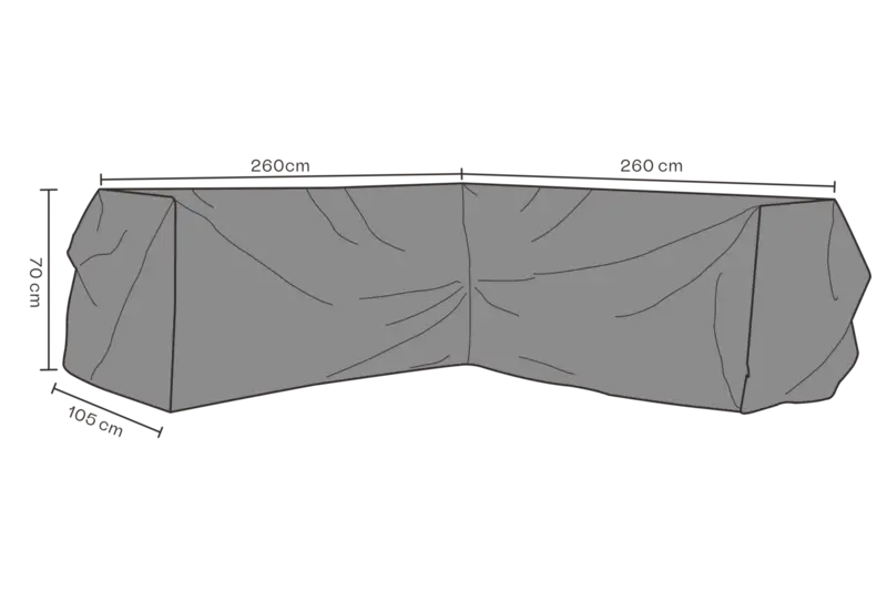 Möbelskydd hörnsoffa Svart - Vattentät, en produkt av hög kvalitet till bra pris från Ulfåsa möbler