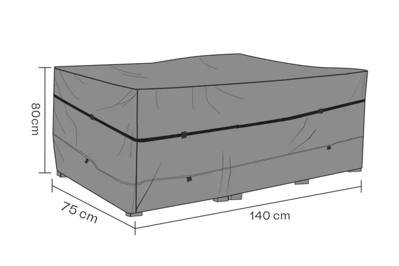 Möbelskydd dynbox Svart - Andas, en produkt av hög kvalitet till bra pris från Ulfåsa möbler