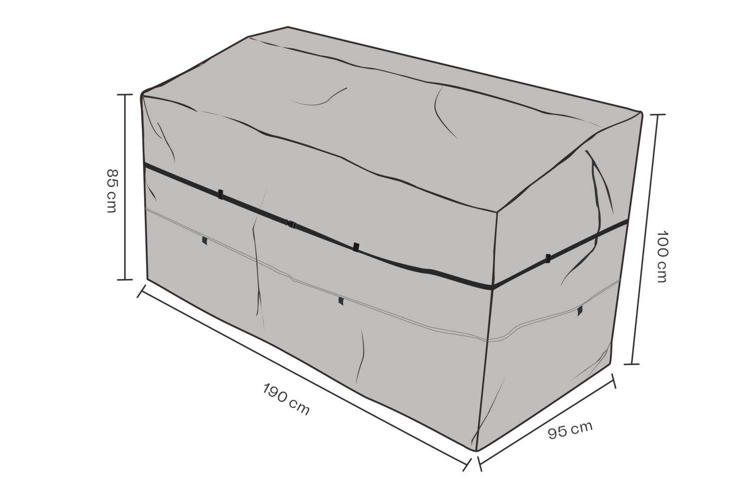 Möbelskydd reclinerset Svart - Vattentät, en produkt av hög kvalitet till bra pris från Ulfåsa möbler