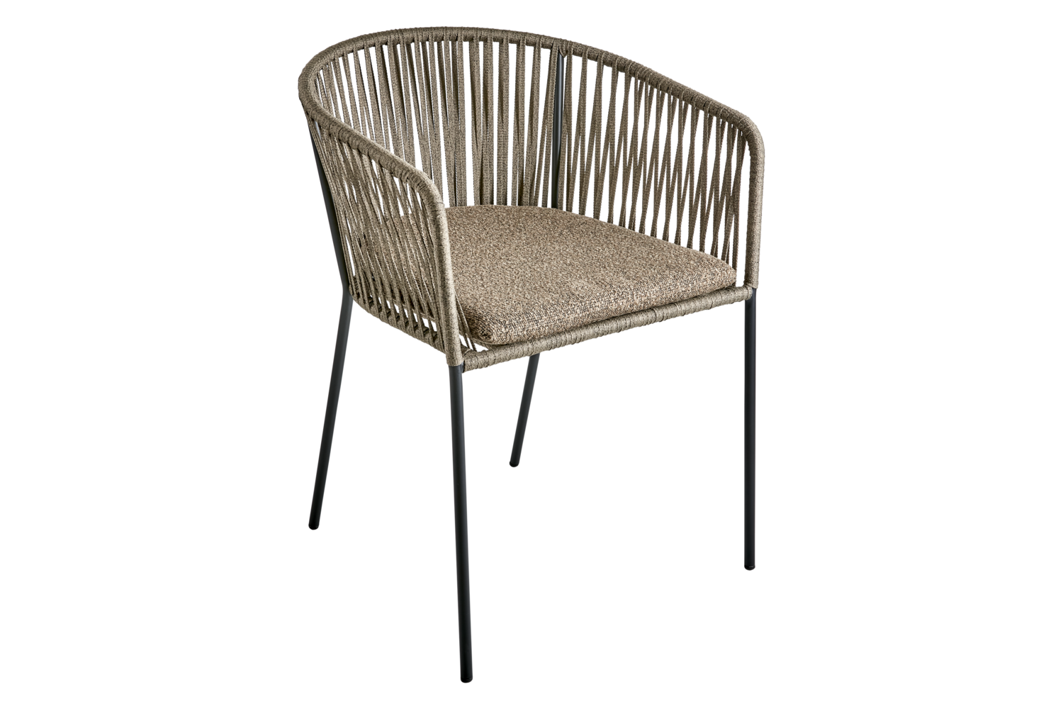 Piatto karmstol Svart/Raw Peanut, en produkt av hög kvalitet till bra pris från Ulfåsa möbler