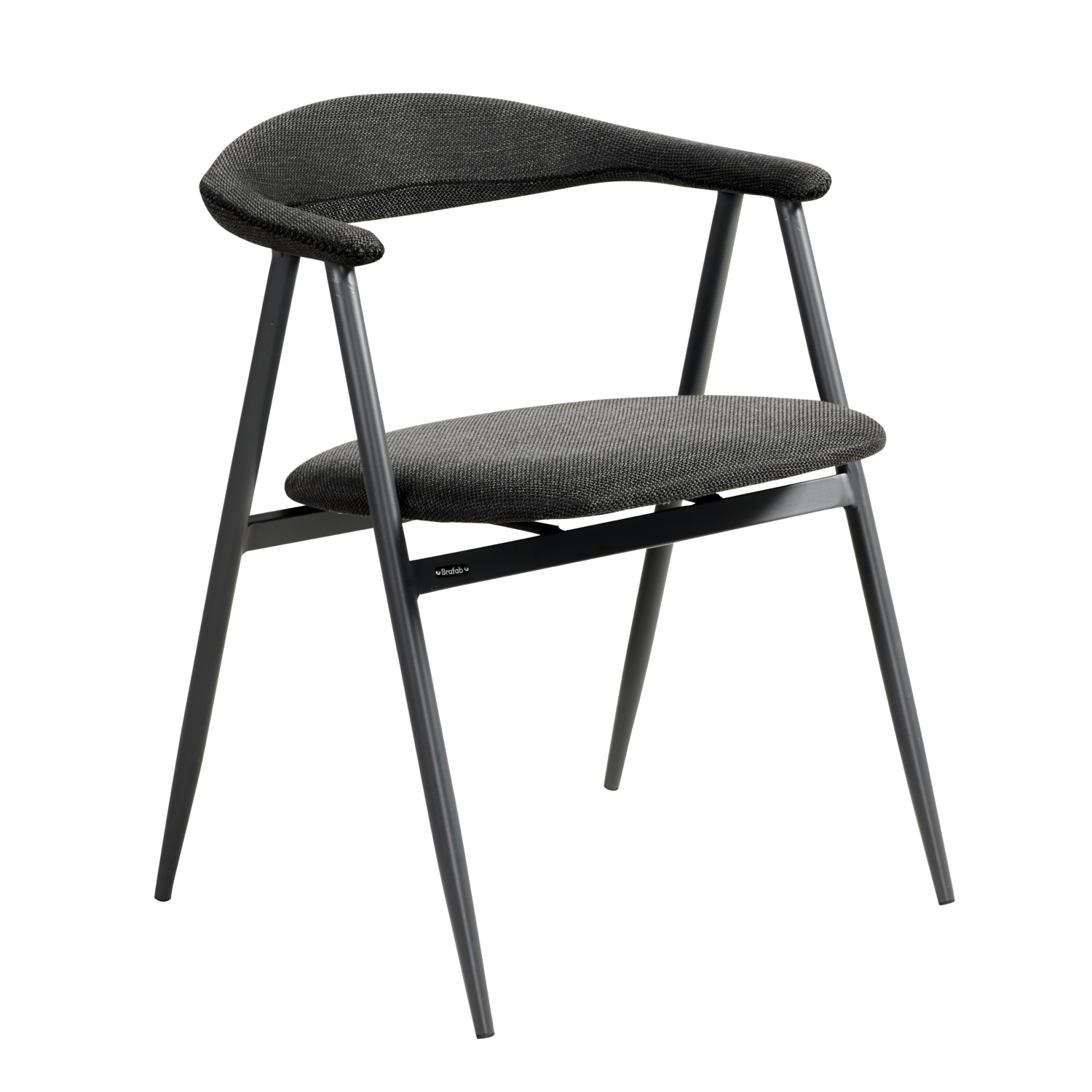 Boi karmstol Antracit/Black Barley, en produkt av hög kvalitet till bra pris från Ulfåsa möbler