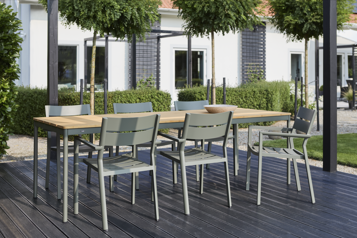 Nox matbord Nordic Green/Bambu, en produkt av hög kvalitet till bra pris från Ulfåsa möbler