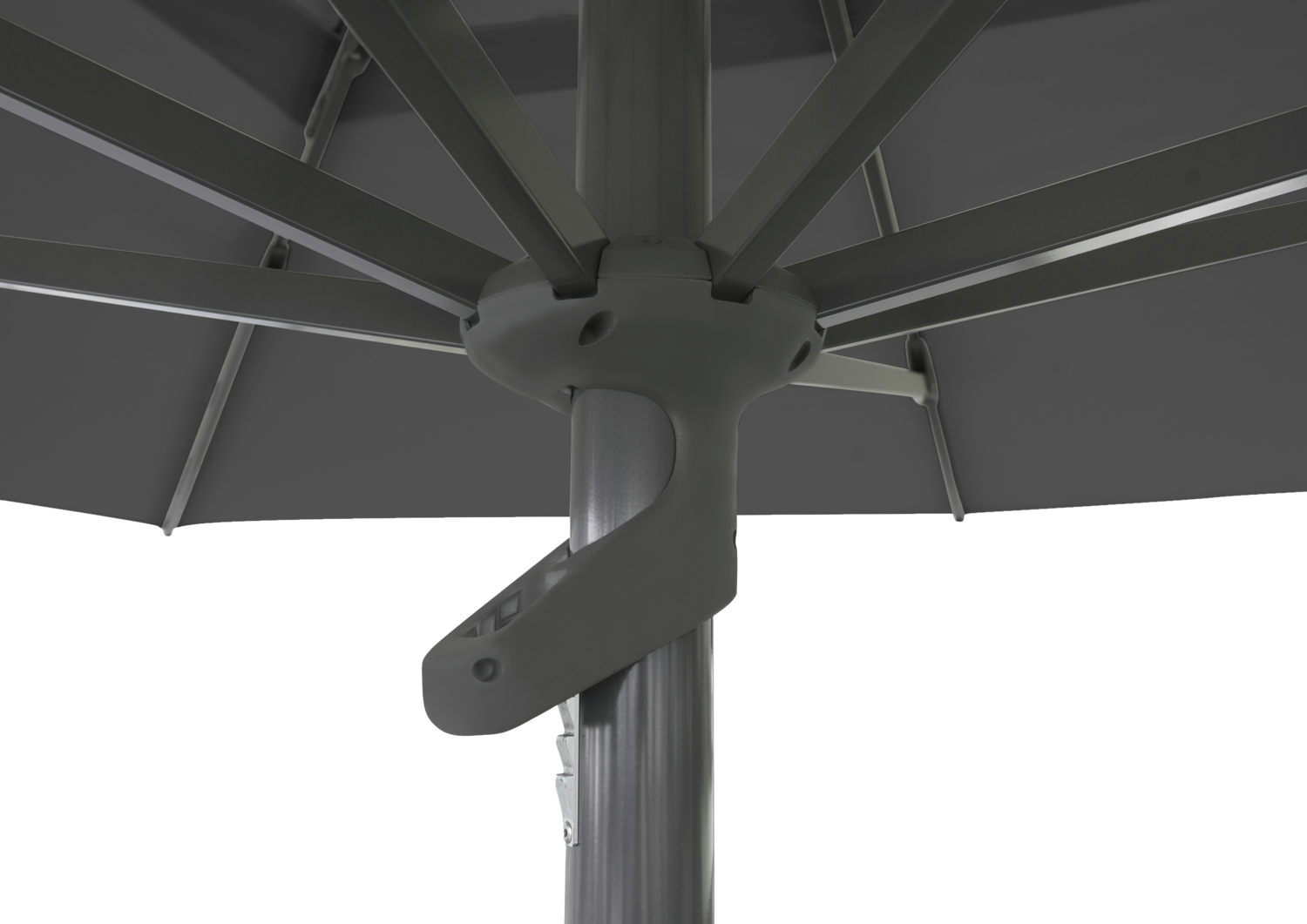 Mozzo parasoll Antracit/Grå, en produkt av hög kvalitet till bra pris från Ulfåsa möbler