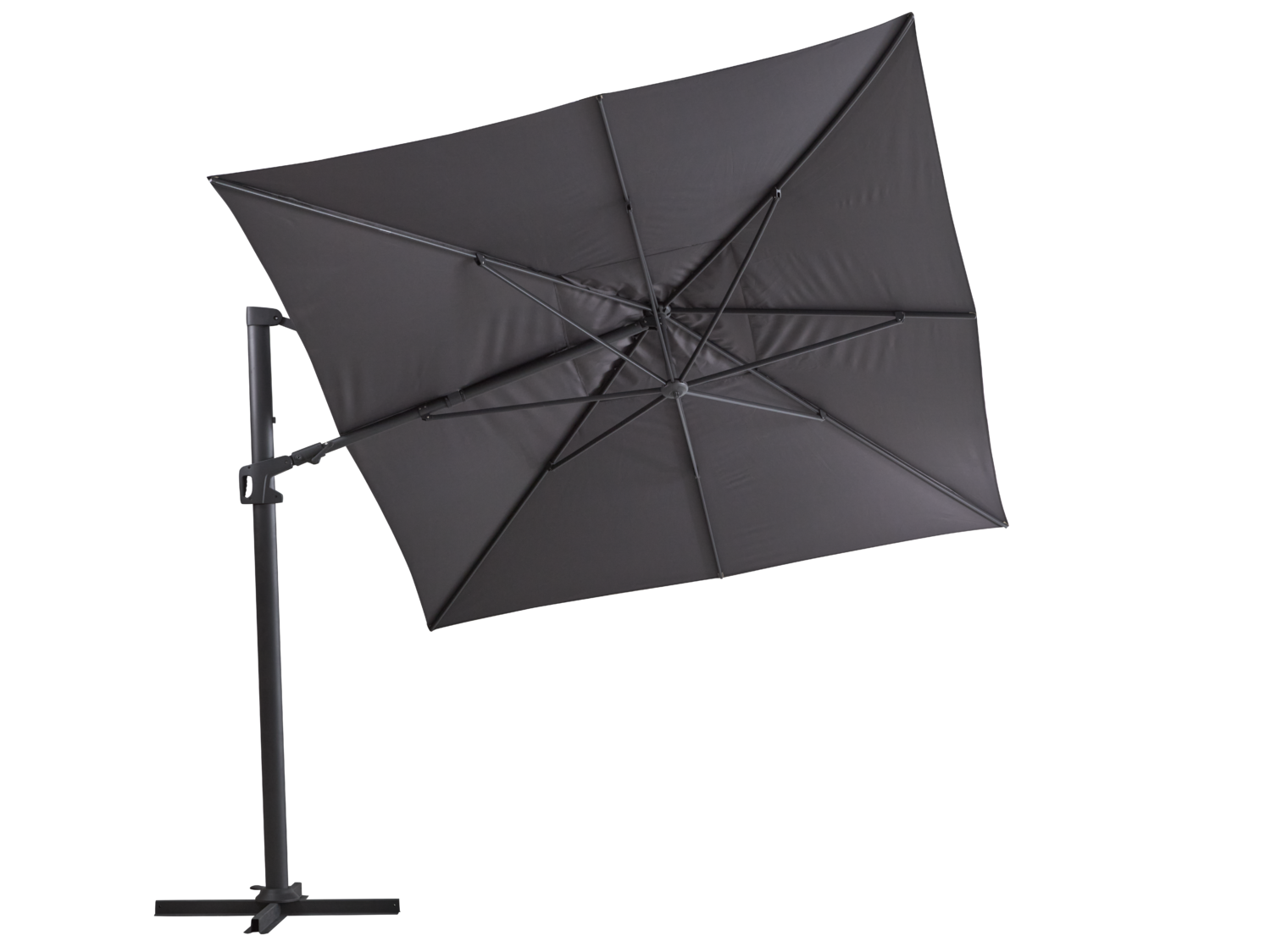 Vinovo frihängande parasoll Antracit/Grå, en produkt av hög kvalitet till bra pris från Ulfåsa möbler