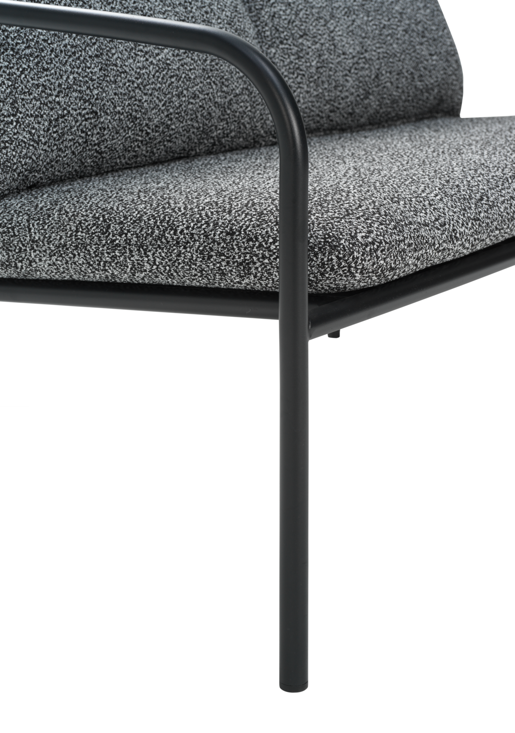 Bendt 2-sitssoffa Svart/Teddy Ant, en produkt av hög kvalitet till bra pris från Ulfåsa möbler