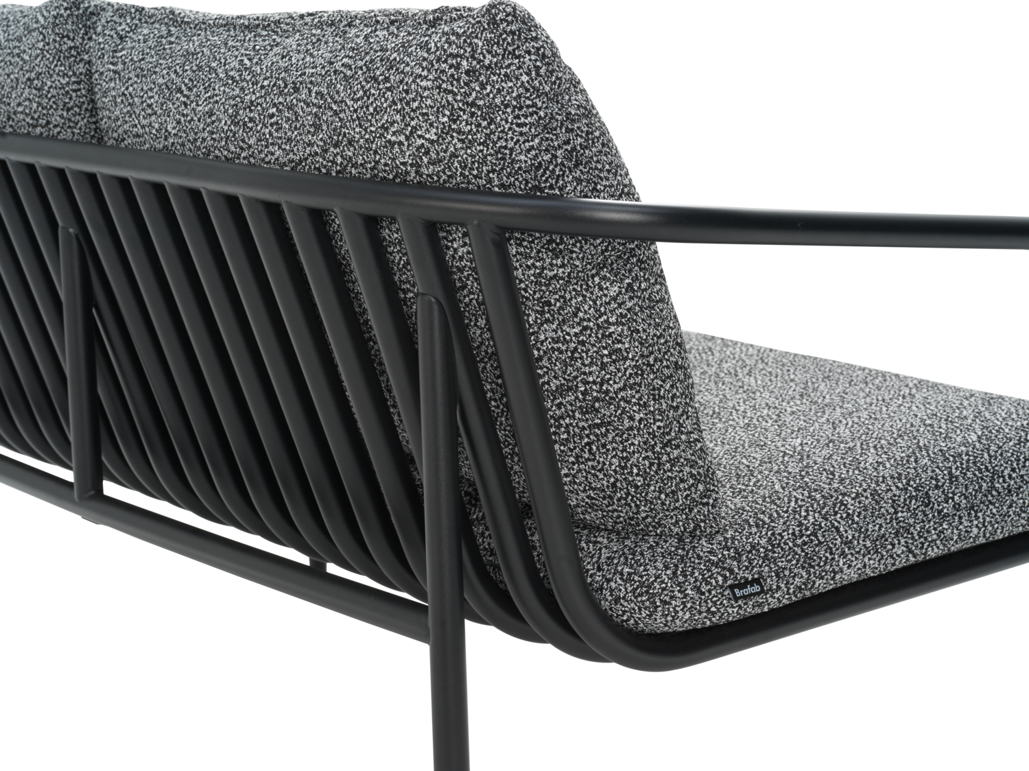 Bendt 2-sitssoffa Svart/Teddy Ant, en produkt av hög kvalitet till bra pris från Ulfåsa möbler