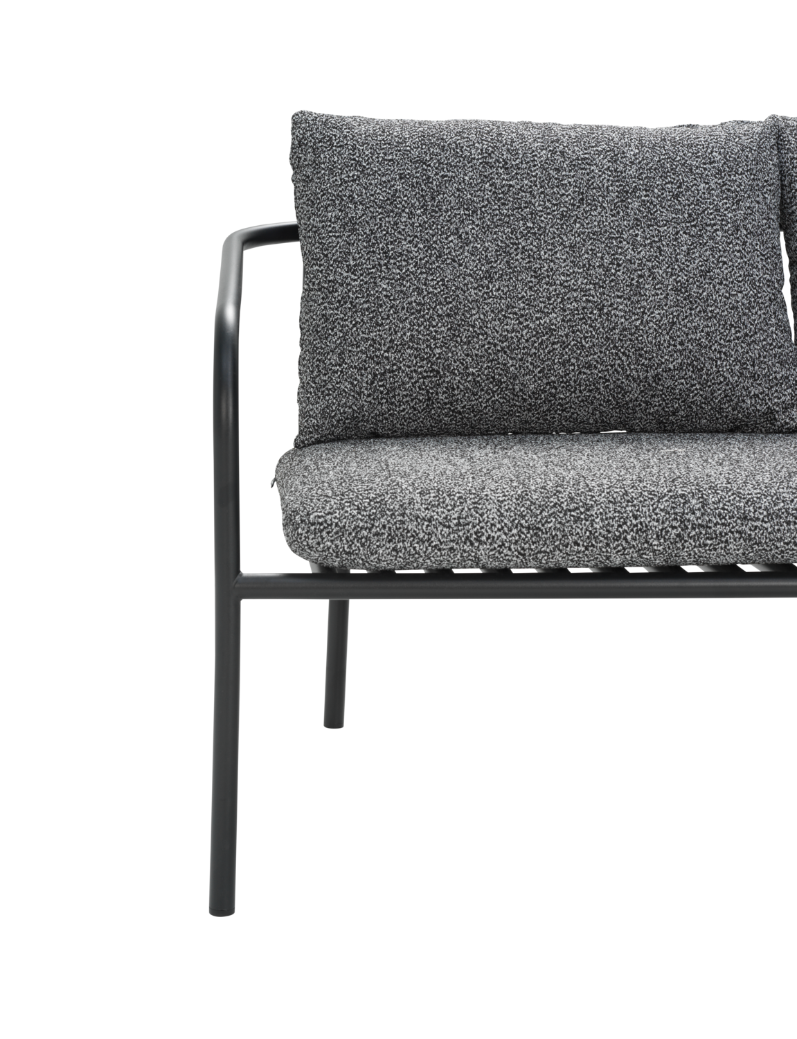 Bendt 2-sitssoffa Svart/Teddy Ant, en produkt av hög kvalitet till bra pris från Ulfåsa möbler
